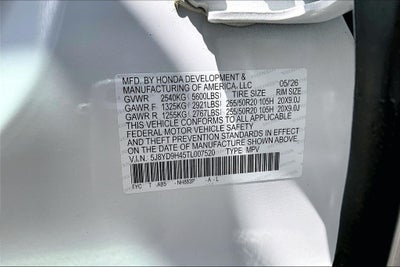2026 Acura MDX Technology Package