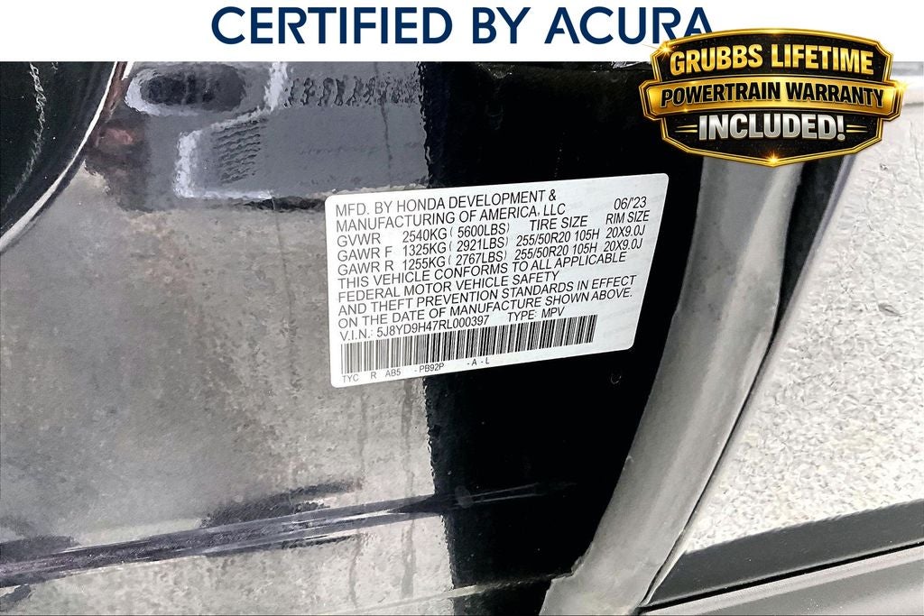 2024 Acura MDX Technology