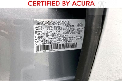 2026 Acura MDX Technology Package