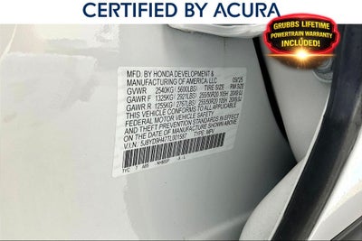 2026 Acura MDX Technology Package