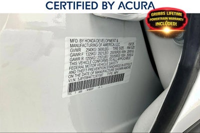 2026 Acura MDX Technology Package