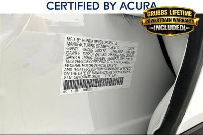 2026 Acura MDX Technology Package