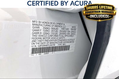 2026 Acura MDX Technology Package