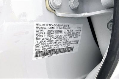 2026 Acura MDX Technology Package