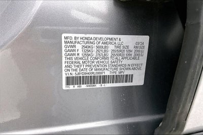 2024 Acura MDX Technology