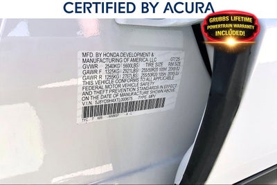 2026 Acura MDX Technology Package