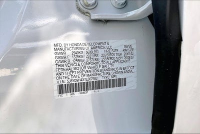 2026 Acura MDX Technology Package