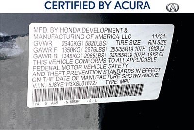 2025 Acura MDX Base SH-AWD