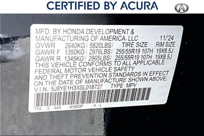 2025 Acura MDX Base SH-AWD