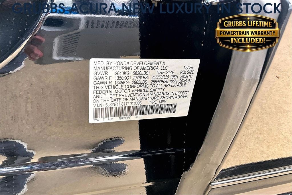 2026 Acura MDX Advance Package SH-AWD