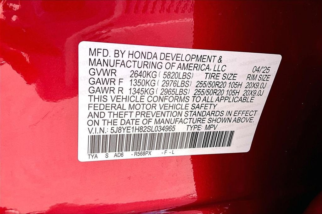 2025 Acura MDX Advance Package SH-AWD