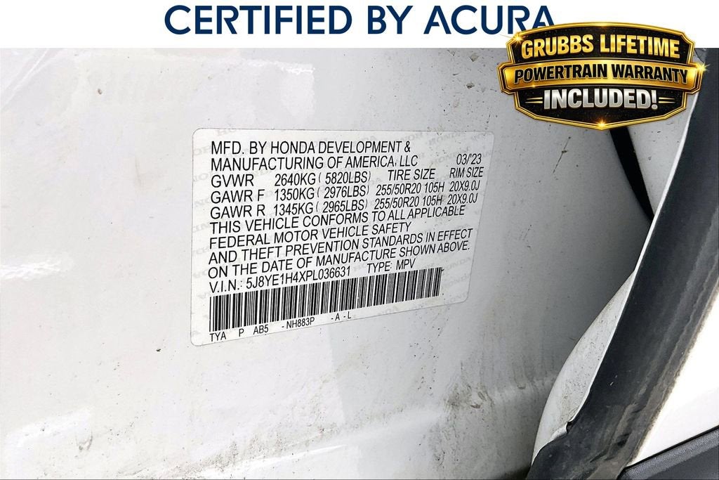 2026 Acura MDX Advance Package SH-AWD