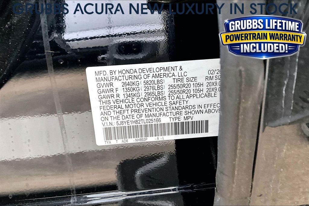 2026 Acura MDX Advance Package SH-AWD
