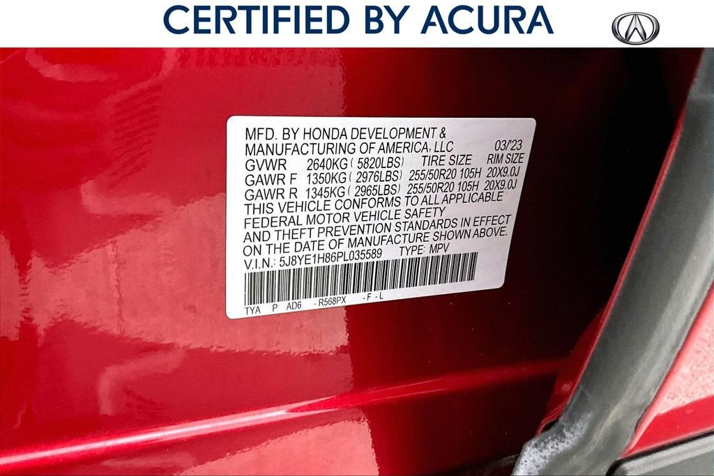 2023 Acura MDX Advance SH-AWD