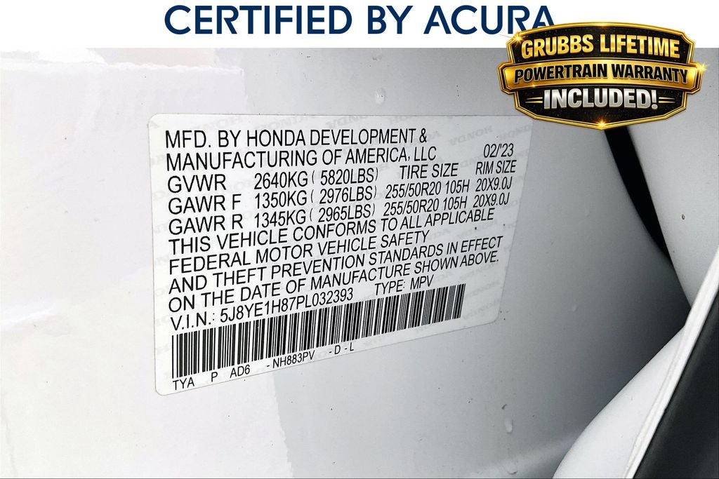 2023 Acura MDX Advance SH-AWD