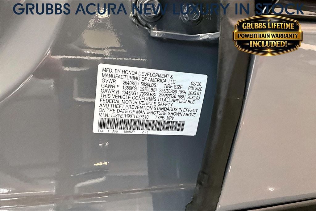 2026 Acura MDX A-Spec Advance Package SH-AWD
