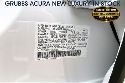 2026 Acura MDX A-Spec Advance Package SH-AWD
