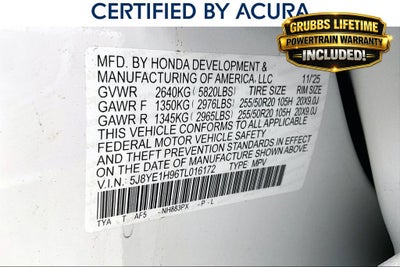 2026 Acura MDX A-Spec Advance Package SH-AWD