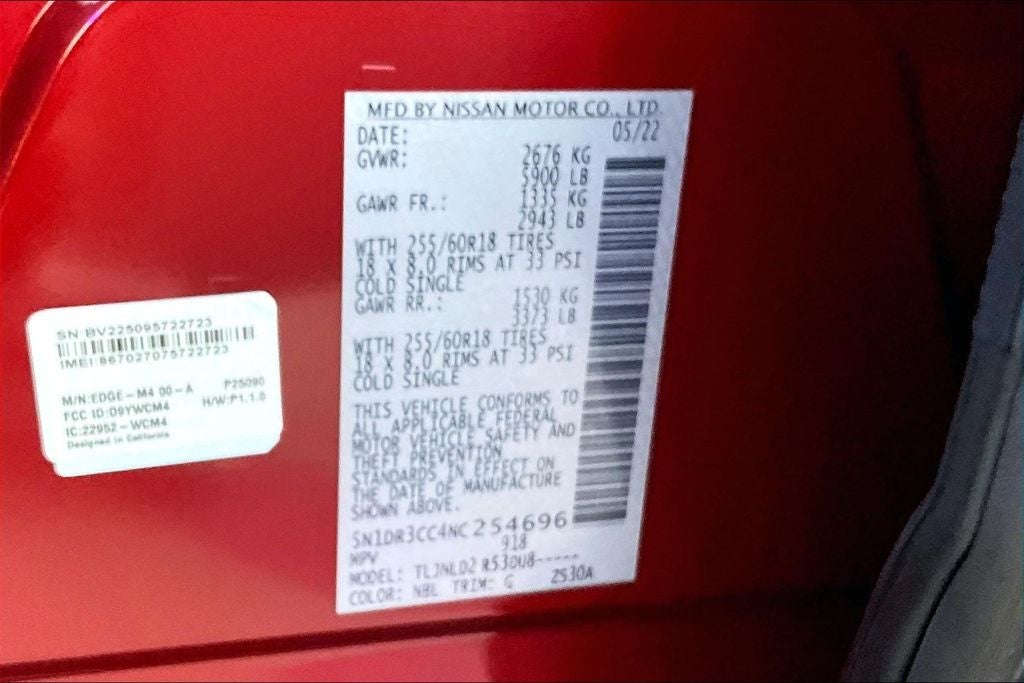 2022 Nissan Pathfinder SL