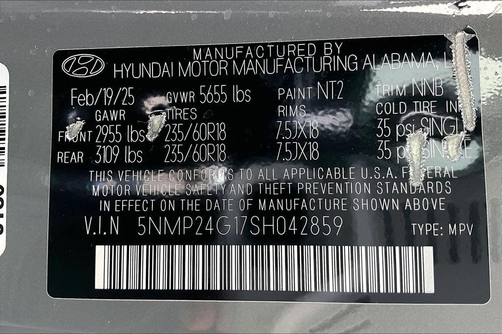 2025 Hyundai Santa Fe Hybrid SEL