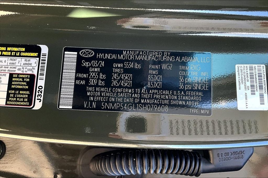 2025 Hyundai Santa Fe Calligraphy