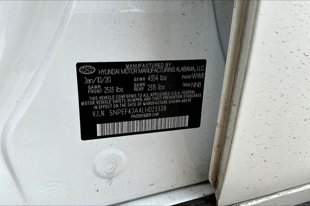 2020 Hyundai Sonata SEL