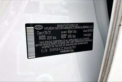 2022 Hyundai Sonata N Line