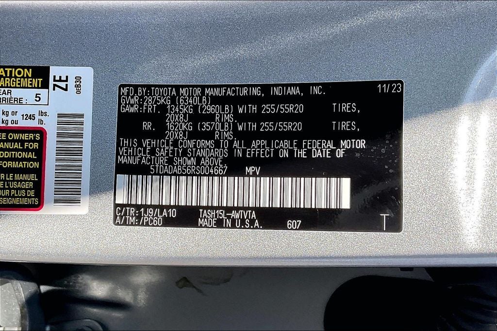 2024 Toyota Grand Highlander Hybrid MAX Limited