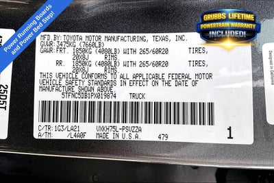 2023 Toyota Tundra Hybrid Platinum
