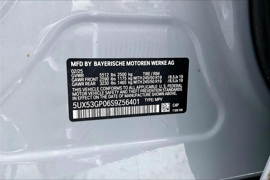 2025 BMW X3 30 xDrive M Sport