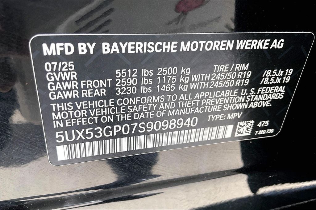 2025 BMW X3 30 xDrive M Sport