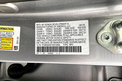 2026 Honda CR-V Hybrid Sport