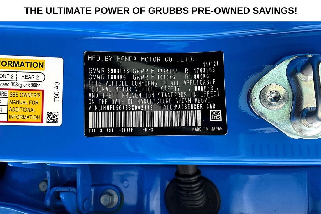 2025 Honda Civic Type R Manual