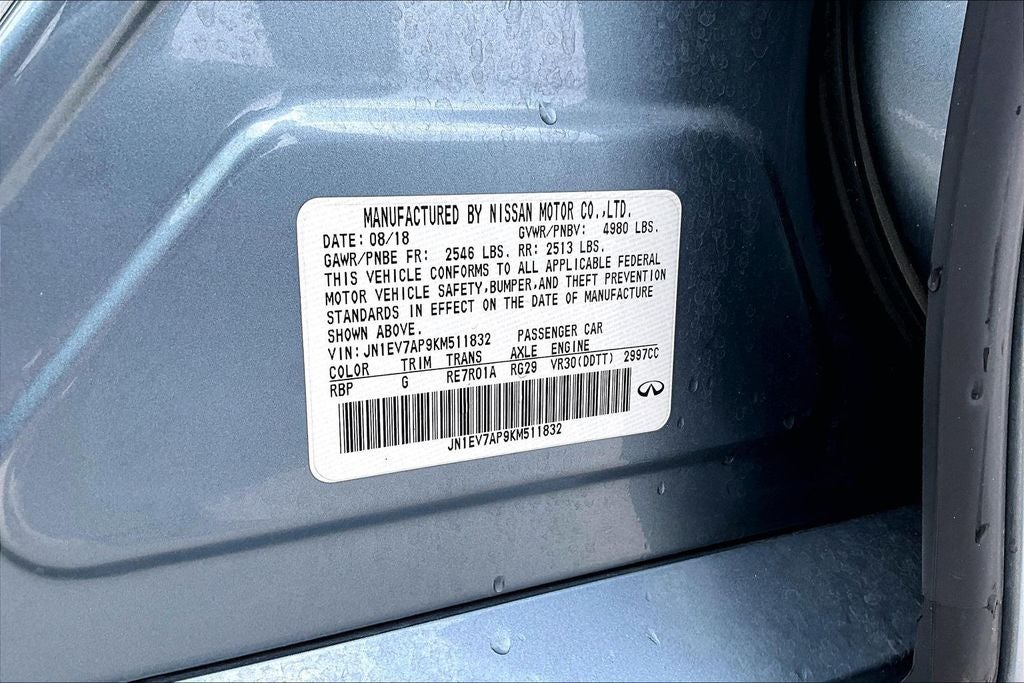 2019 INFINITI Q50 3.0t LUXE