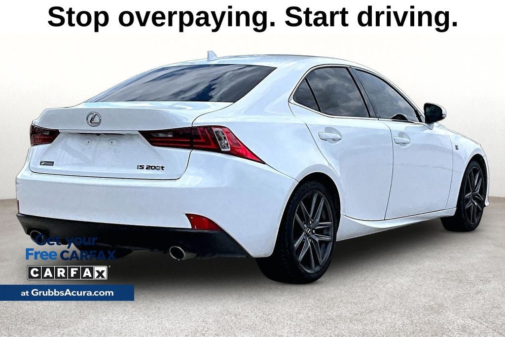 2016 Lexus IS 200t F-Sport