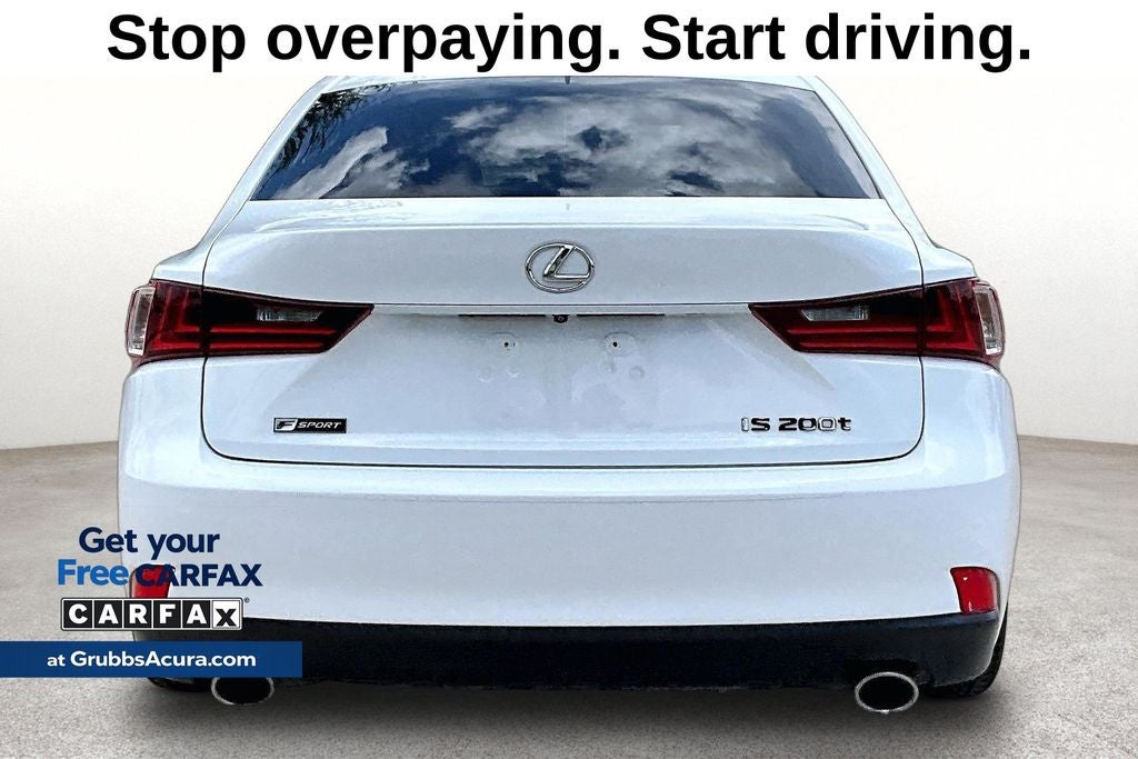 2016 Lexus IS 200t F-Sport