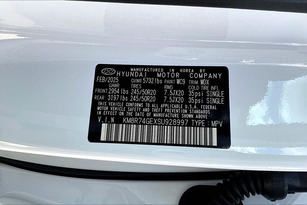 2025 Hyundai Palisade Calligraphy