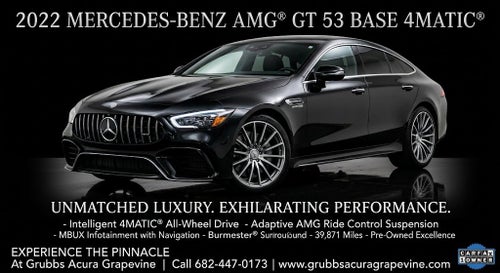 2022 Mercedes-Benz AMG® GT 53 Base 4MATIC®