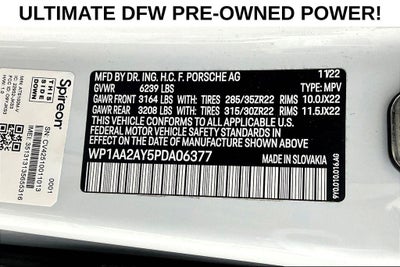 2023 Porsche Cayenne Base