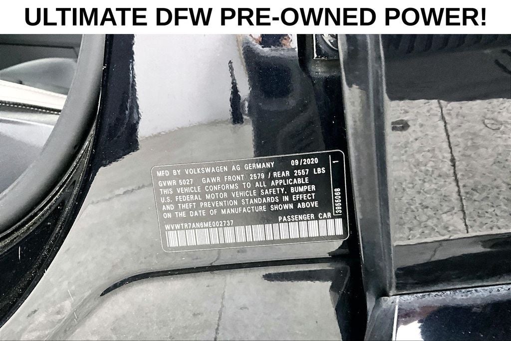 2021 Volkswagen Arteon 2.0T SEL Premium R-Line