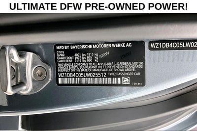 2020 Toyota Supra 3.0