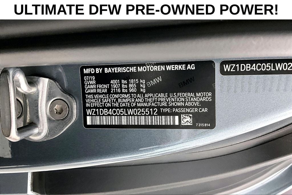 2020 Toyota Supra 3.0