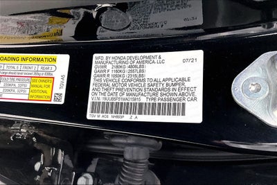 2021 Acura TLX A-Spec Package