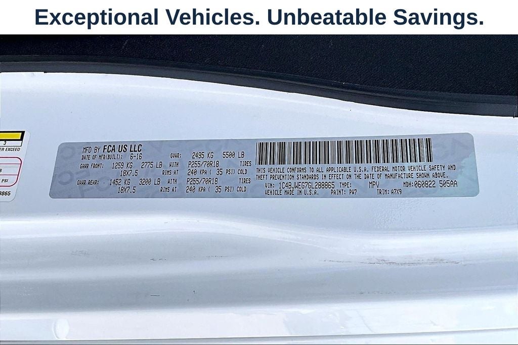 2016 Jeep Wrangler Unlimited Sahara