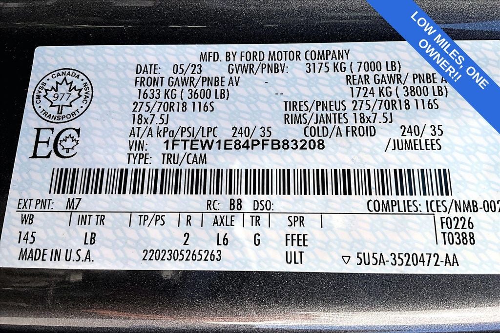 2023 Ford F-150 Tremor