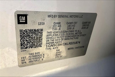 2020 Chevrolet Tahoe LT