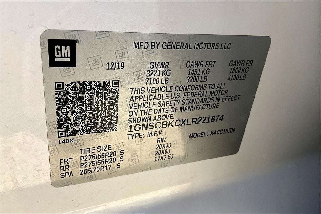 2020 Chevrolet Tahoe LT