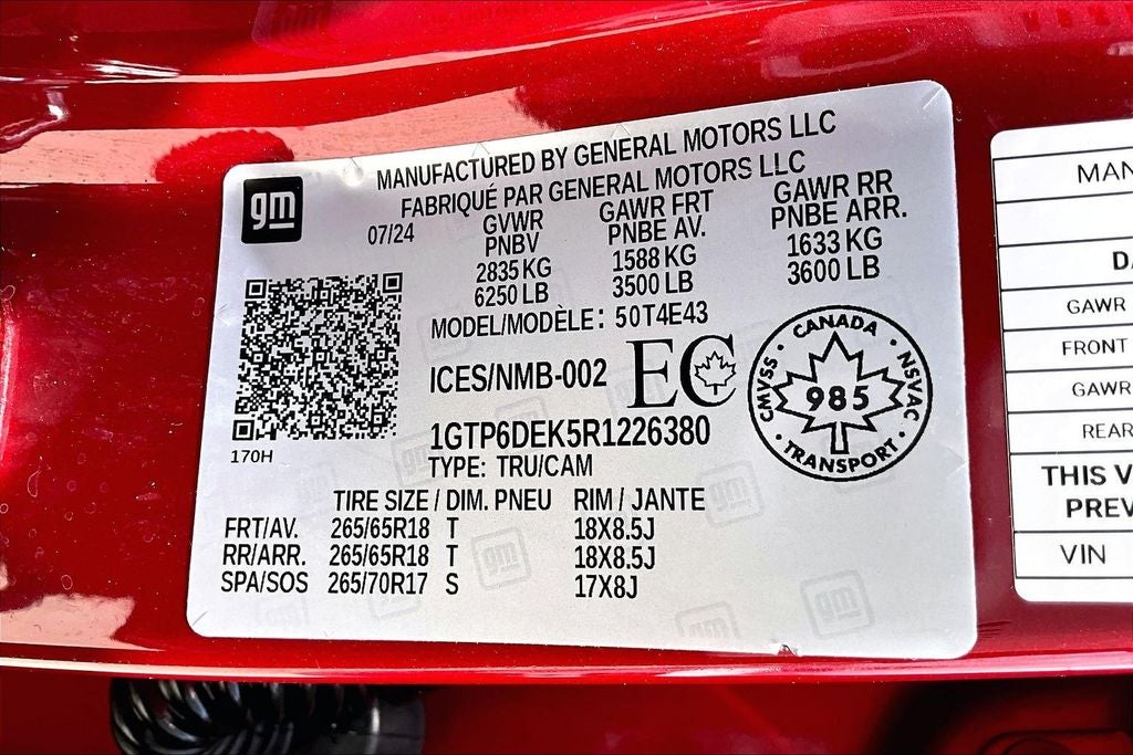 2024 GMC Canyon AT4