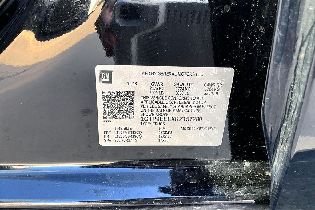 2019 GMC Sierra 1500 AT4