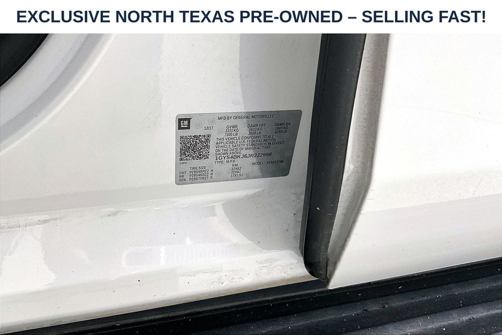 2018 Cadillac Escalade Luxury